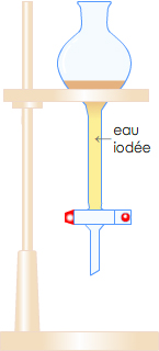 pesée de 5 g de soluté